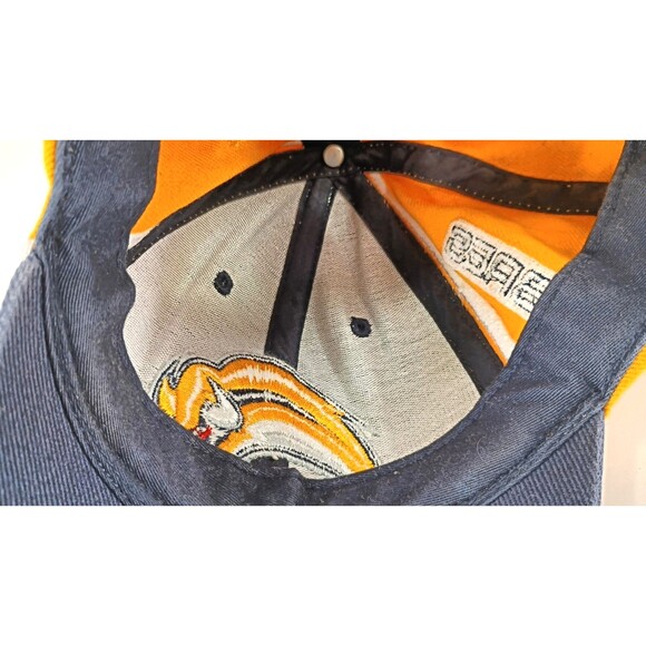 Buffalo Sabres Hat Cap Strap Back Blue Yellow Twill Dad NHL Licensed Hockey - Picture 9 of 10